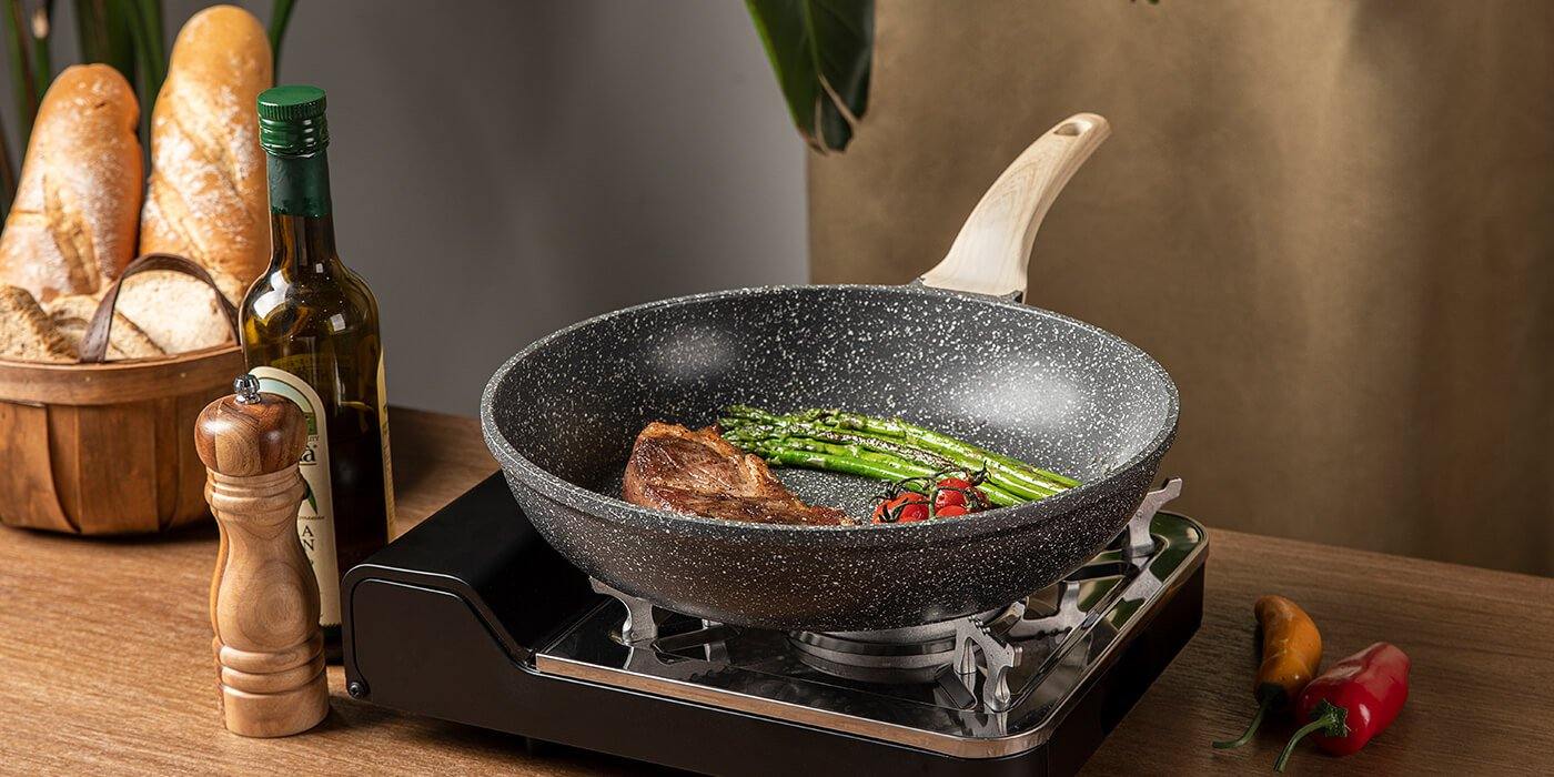 The Best Granite Nonstick Cookware Set I've Ever Cooked On! 