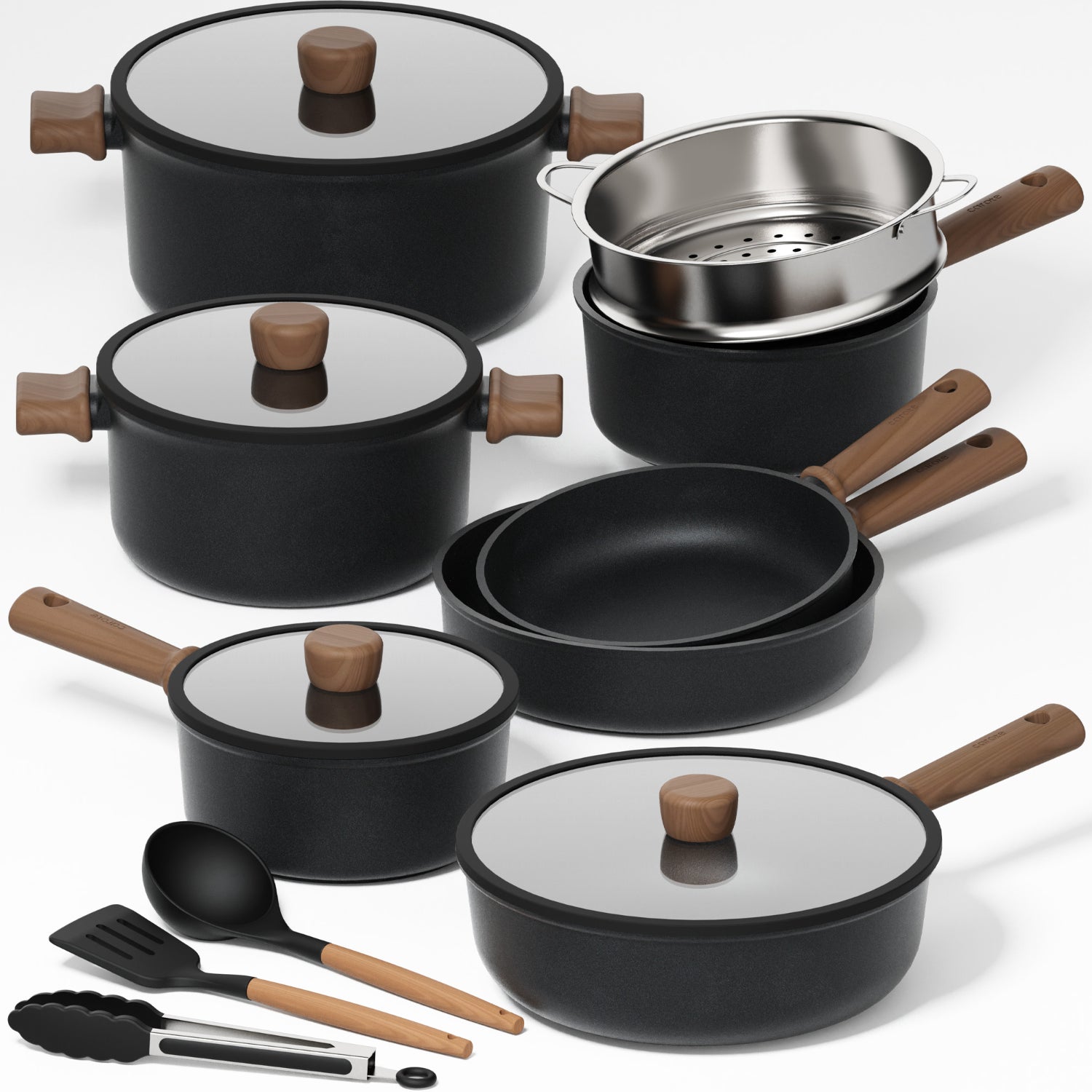 Hokkaido Hybrid Cookware Set - 15 pcs – Carote