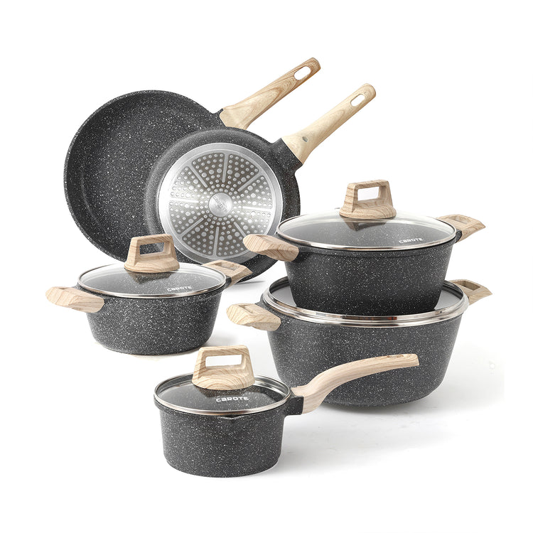 Carote Classic Granite 1011 Pcs Cookware Set