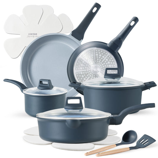 CAROTE 14 pcs pots and pans set ceramic