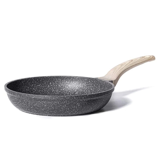 Carote 10Inch Nonstick Frying Pans and Skillets Induction Cookware Non-Stick Granite Fry Pans Egg Pan Omelet Pans Cooking Pot(Classic Granite )