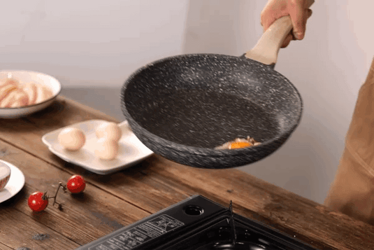 CAROTE Nonstick Frying Pan Skillet,Non Stick Granite Fry Pan Egg Pan Omelet  Pans, Stone Cookware Chef's Pan, PFOA Free,Induction Compatible(Classic