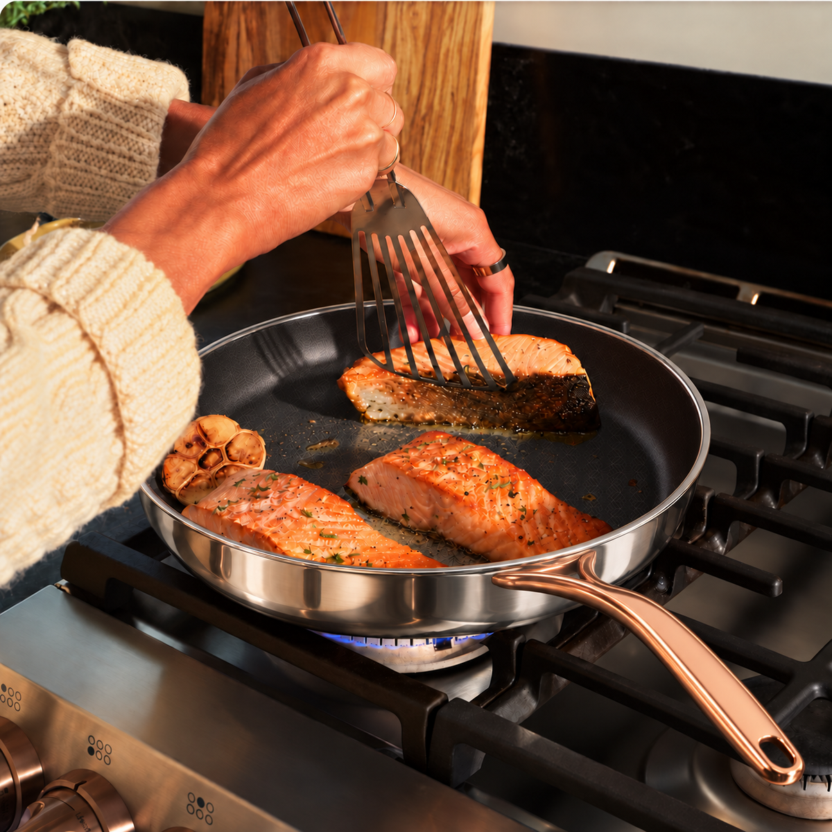 HexaForge Stainless Steel Cookware Set