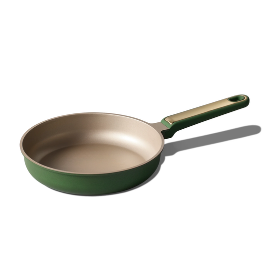 Carote 8-Inch Nonstick Frying Pan, Small Skillet for Eggs & Omelets, Induction Compatible Cookware, Green