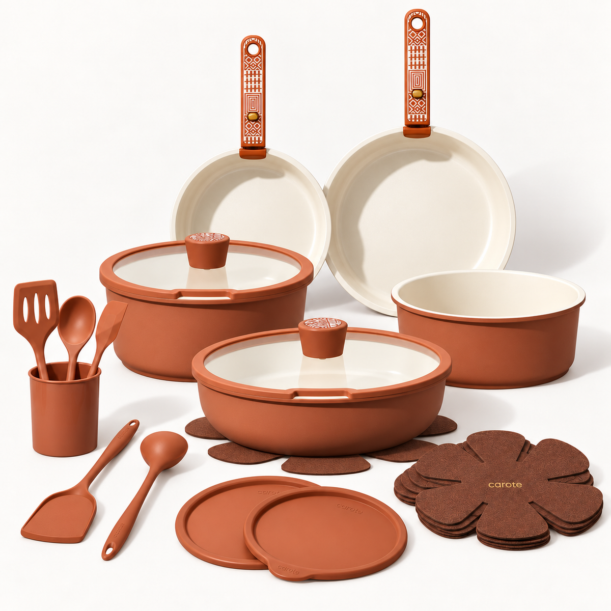 Safari Detachable Ceramic Cookware Set
