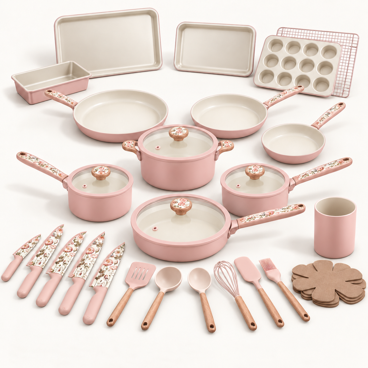 Oslo Stockholm Ceramic Cookware & Bakeware Set