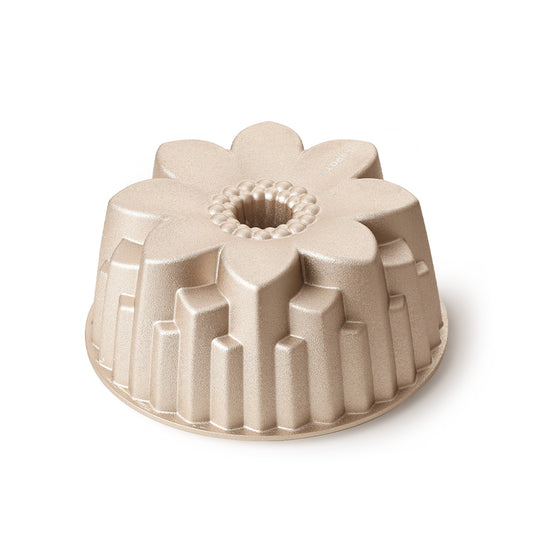 CAROTE Nonstick Fluted Cake Pans, Bake Unique Cakes, Non-stick Coating Easy Release (Dehlia pan)